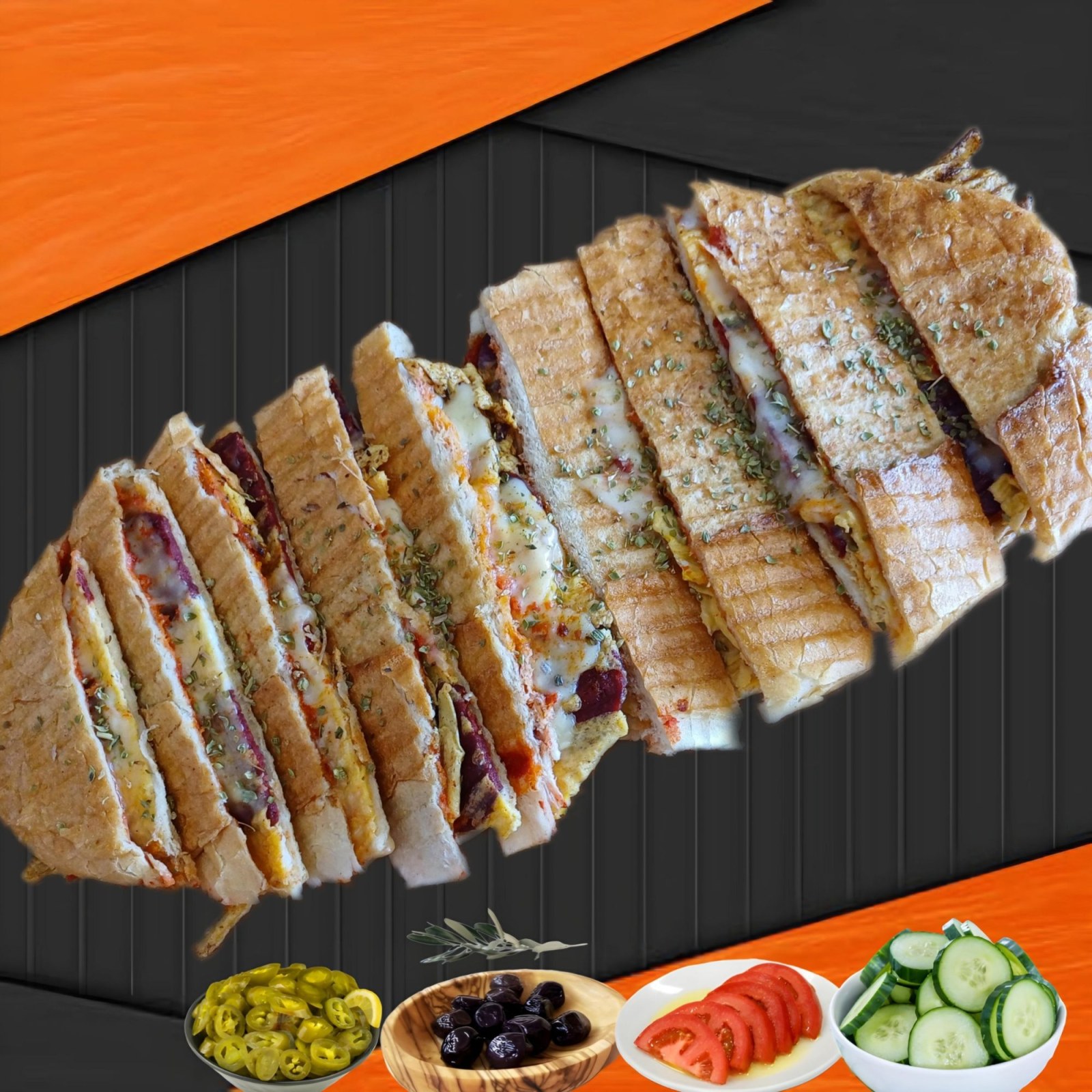 Tam Ekmek Yumurtalı Sanayi Usulü Tost
