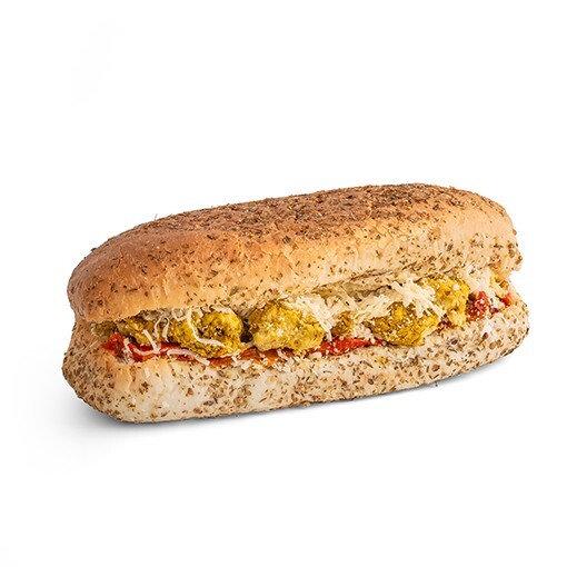 Köri Soslu Tavuklu Baget Sandviç