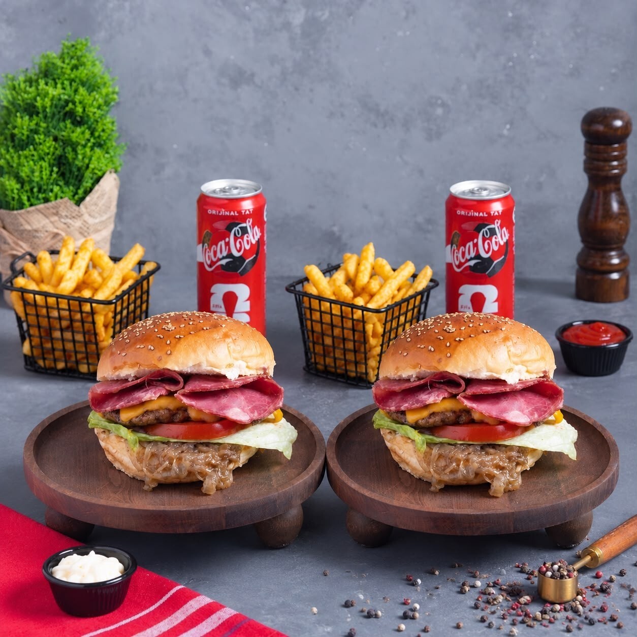 2 Kişilik Pk Texas Burger