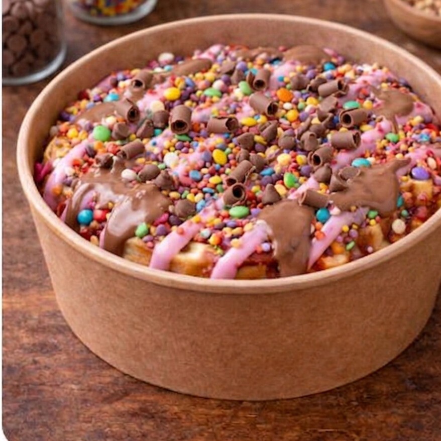 2 Kişilik Frambuaz Kova Waffle