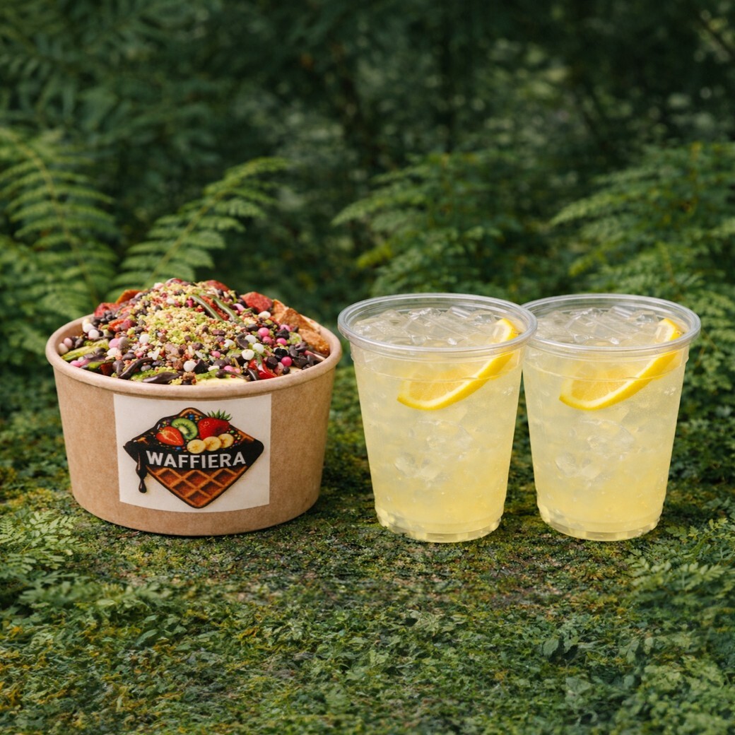 Kova Waffle + 2 Limonata