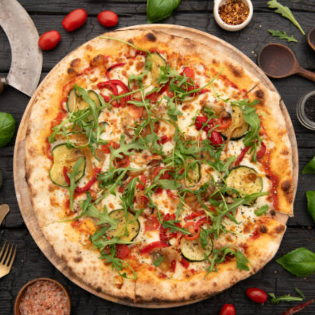 Tek Kişilik Vejeteryan Pizza