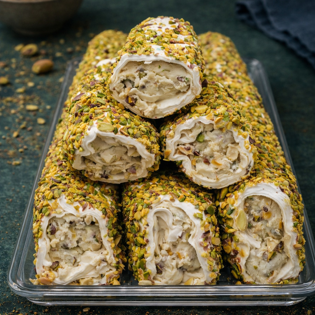 Antep Fıstıklı Vanilya Aromalı Rulo 1 kg