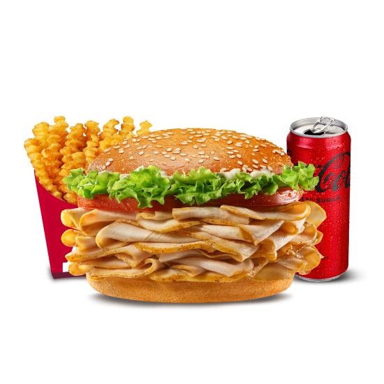 Roast Chicken Deluxe XL Menü