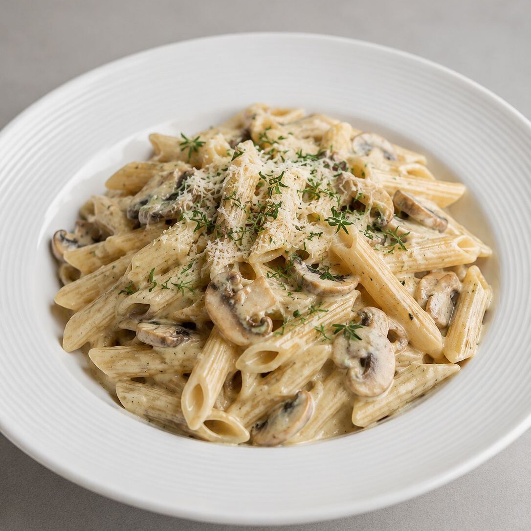 Krema Mantarlı Penne