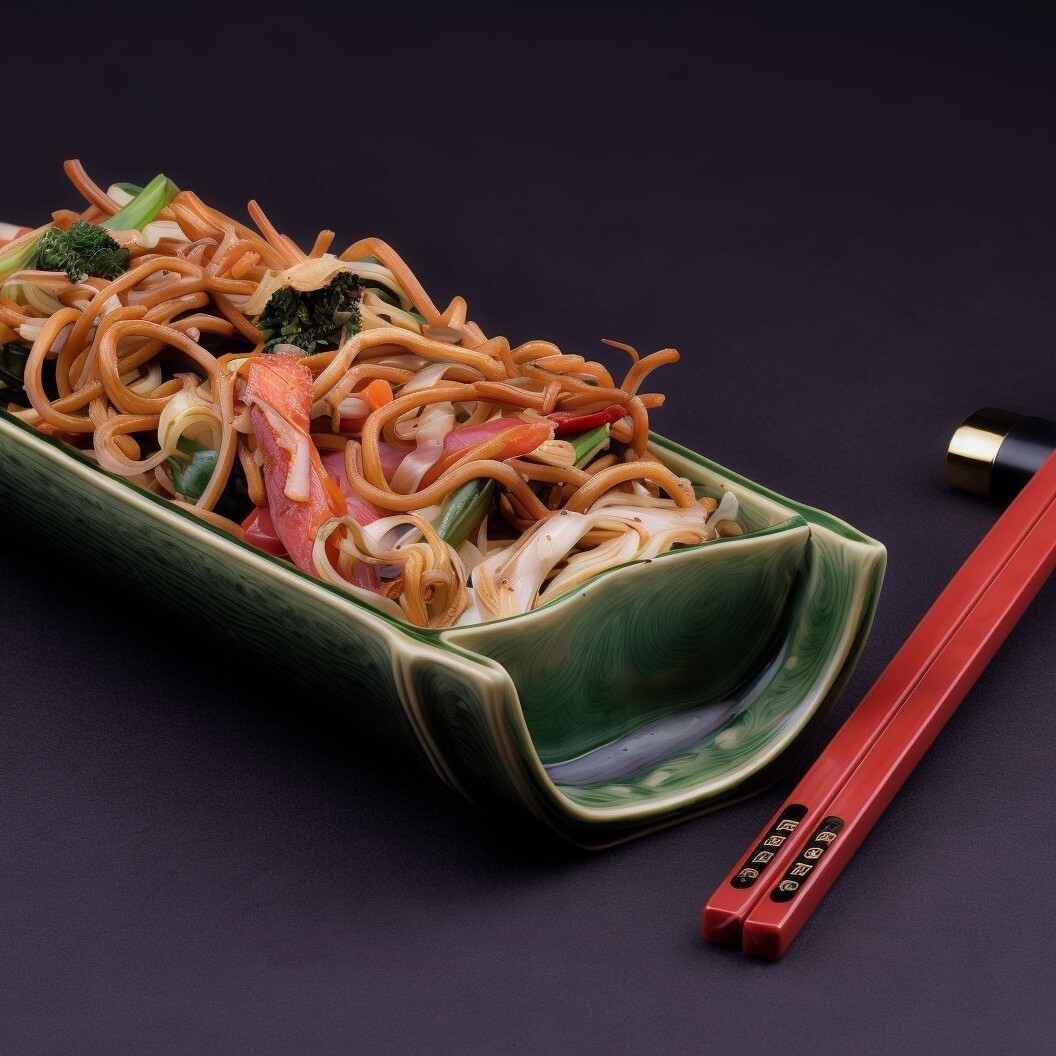 Karidesli Udon Noodle