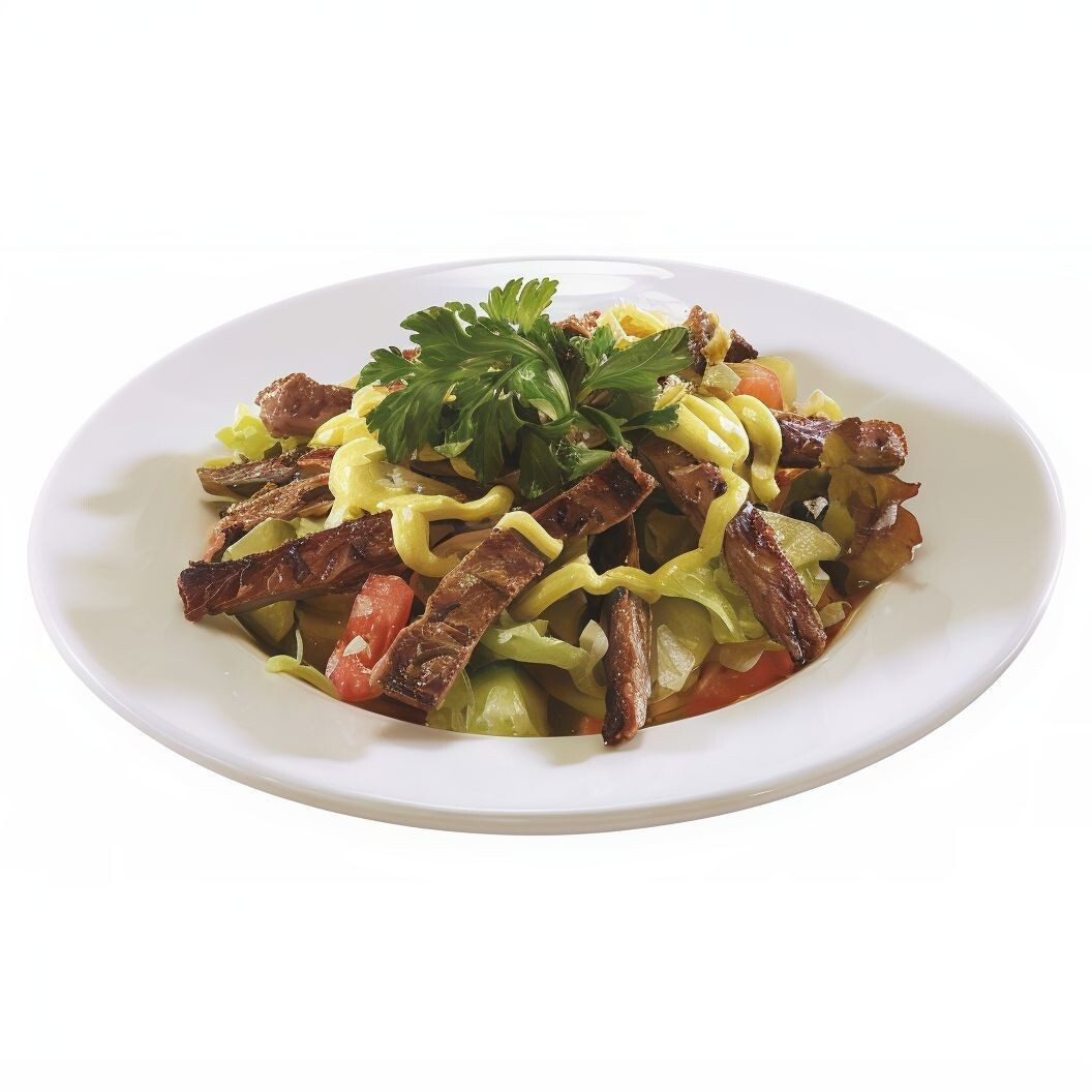 BBQ Biftek Salata