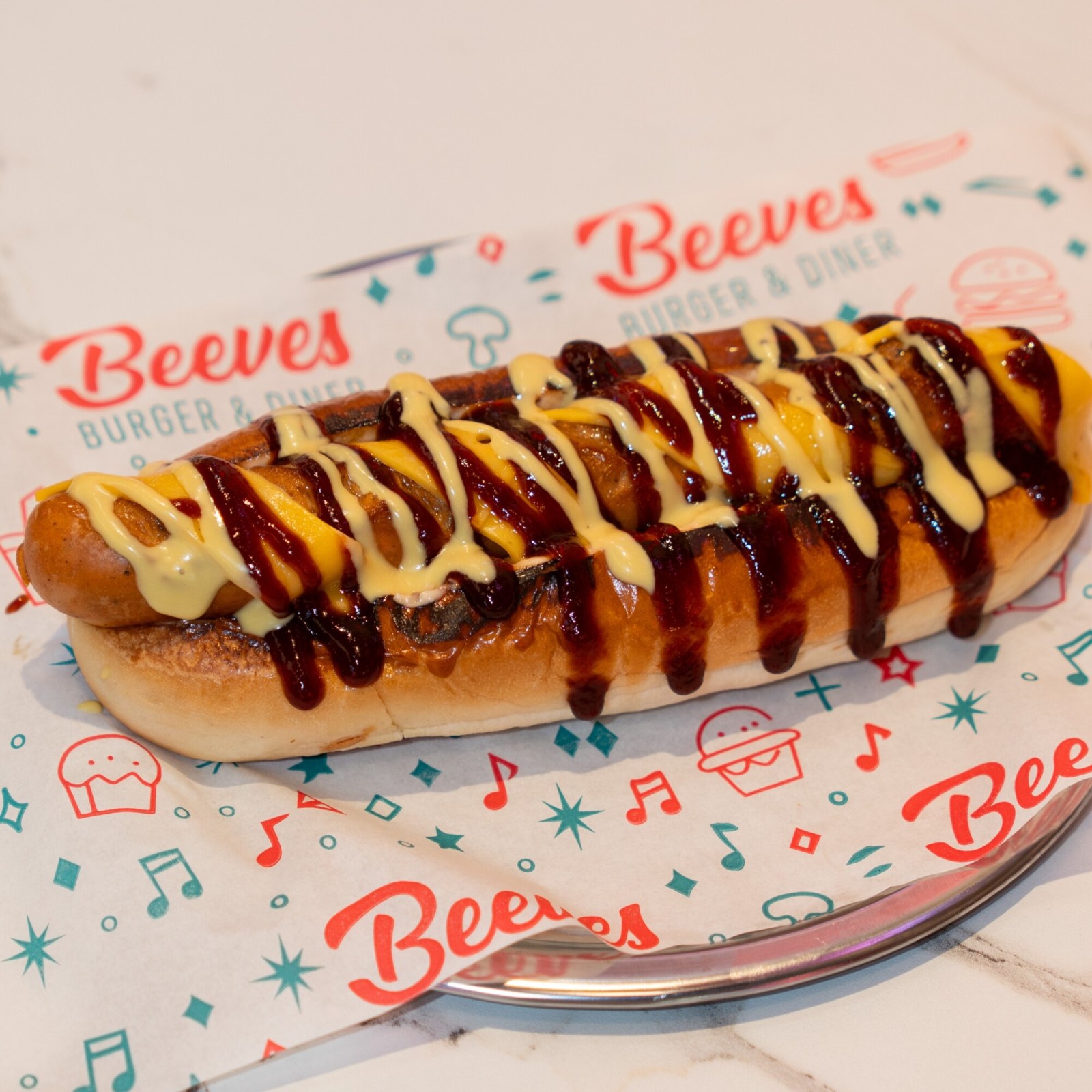 Cheese Hot Dog Menü