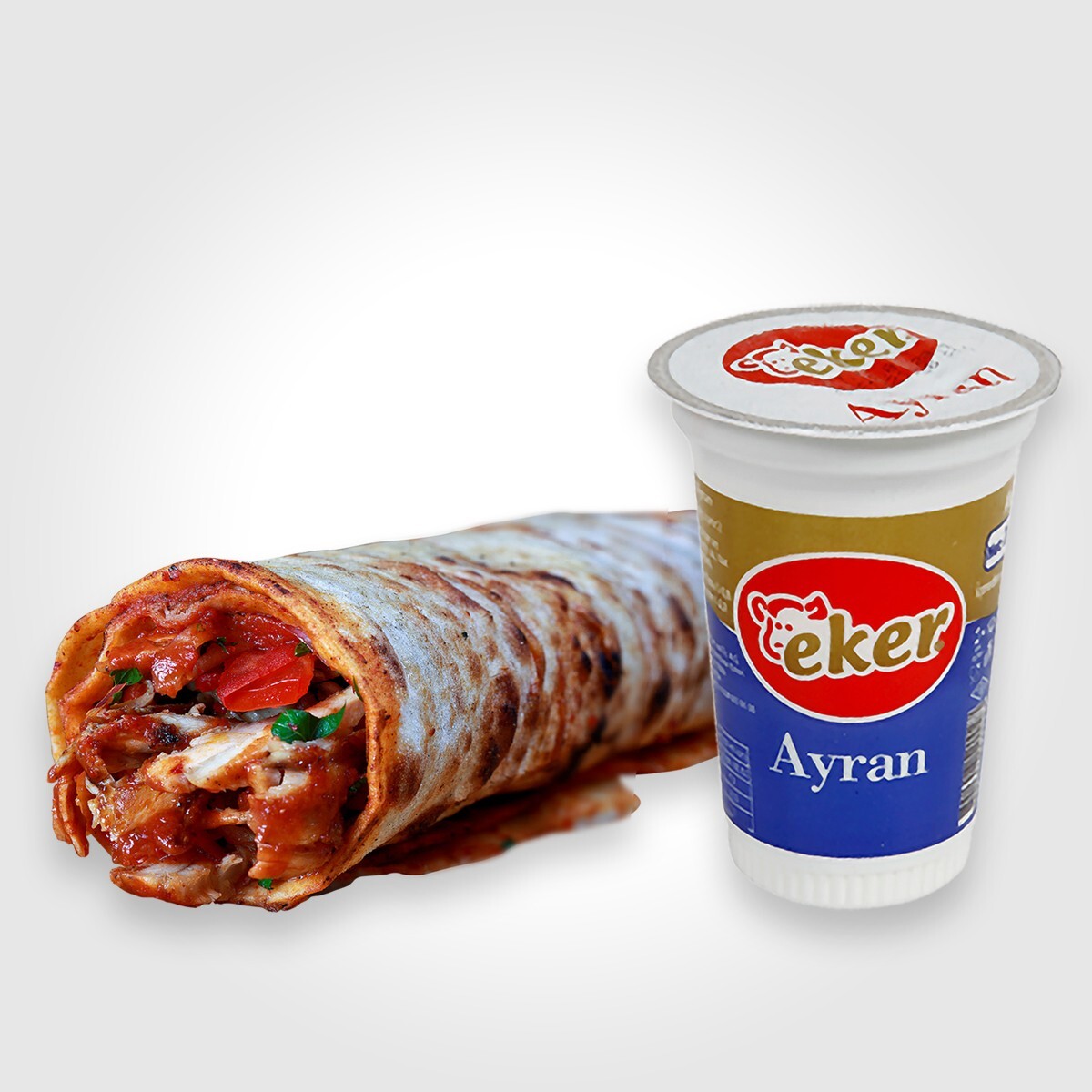 Duble Tavuk Dürüm Menü