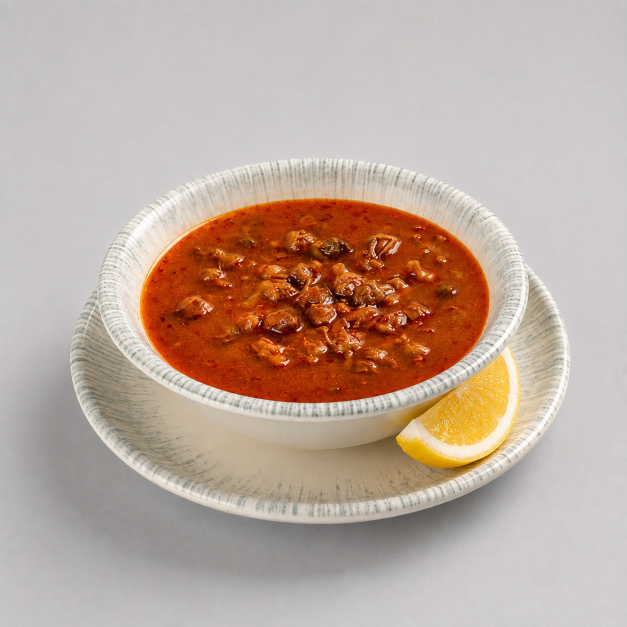 Etli Kuru Bamya Çorbası