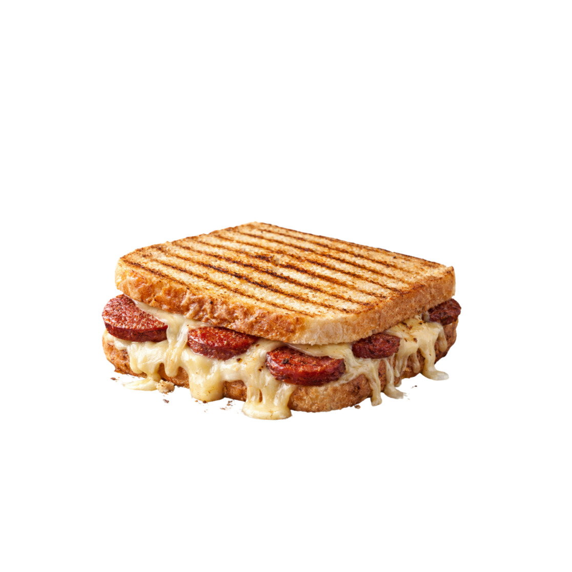 Sucuklu Kaşarlı Tost
