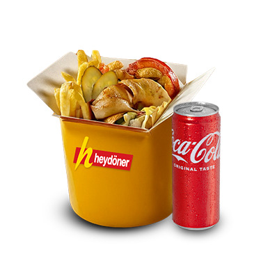 Döner Box Tavuk Döner +Coca Cola (33 cl.)