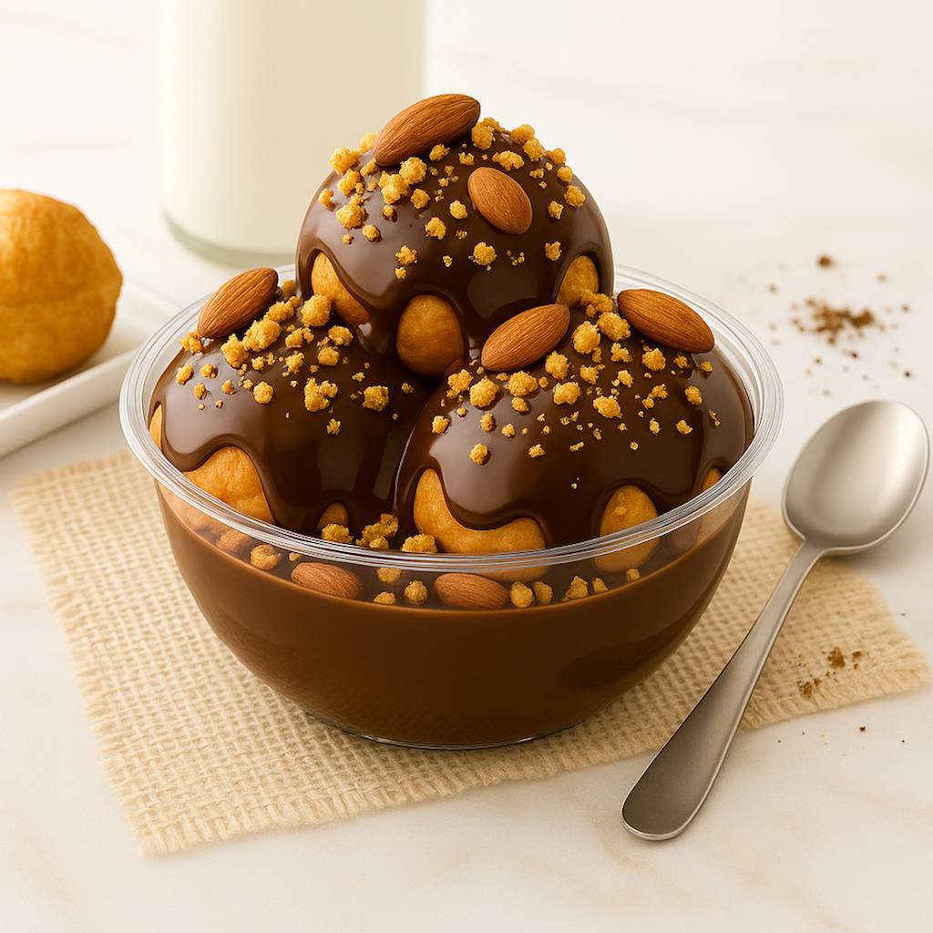 Antep Fıstıklı Çıtır Kıtırlı Profiterol (300 gr)