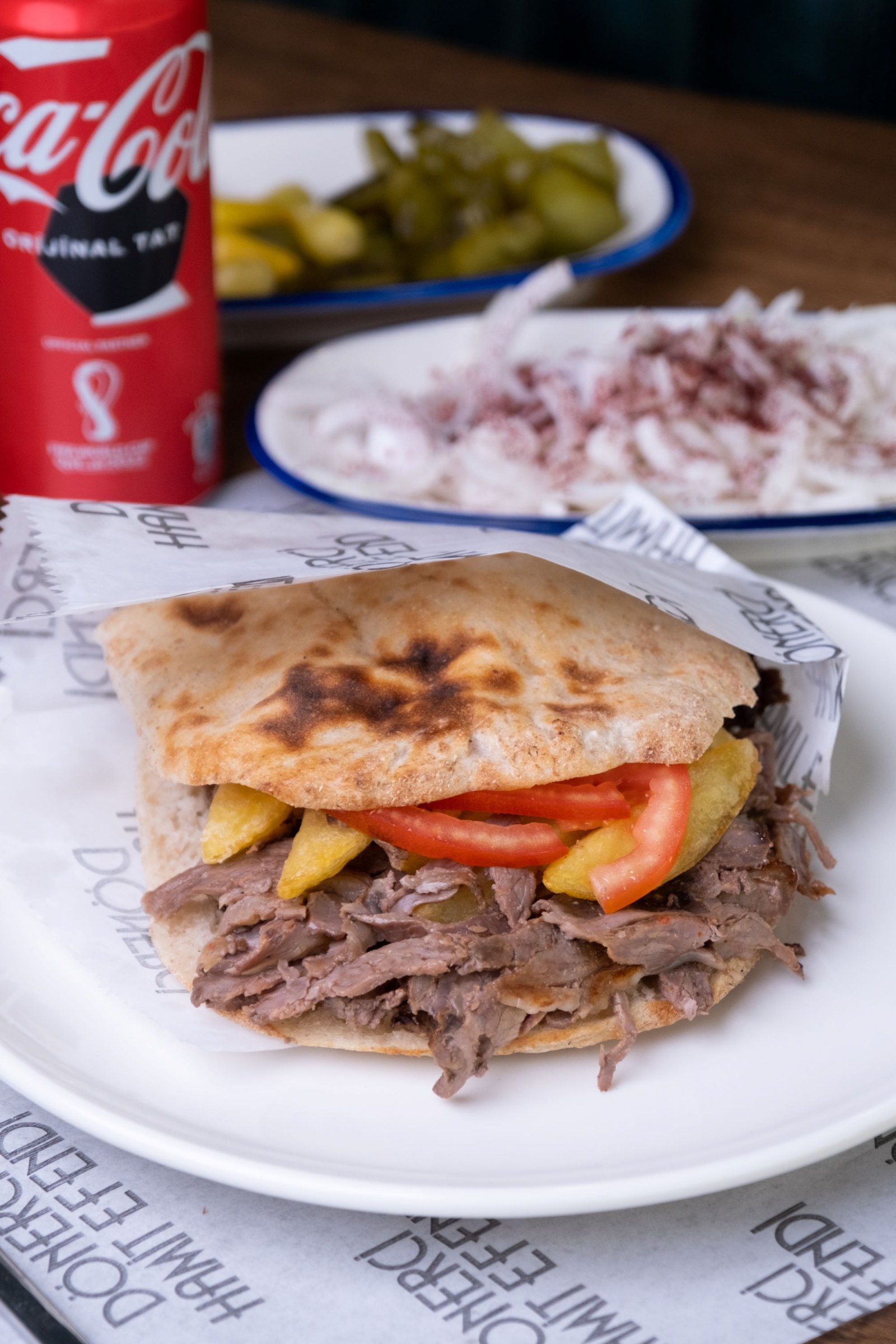 100 gr Et Döner Tombik Et Döner Dönerci Hamit Efendi 1989 Yaprak Döner Special VIP