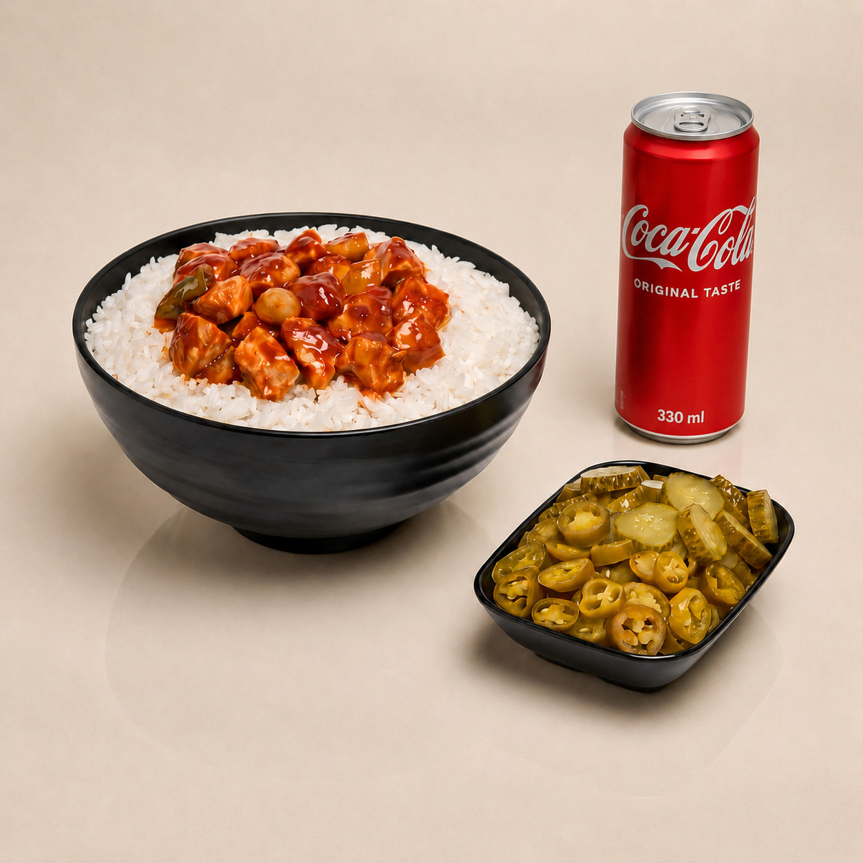 Pilover Şefin Özel Soslu Tavuk Pilavı Menü