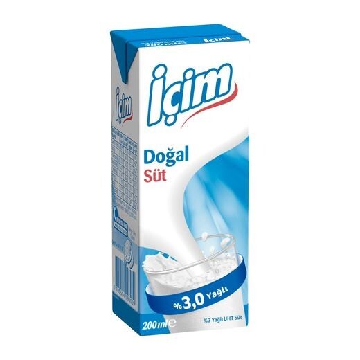Süt Sade 200ml