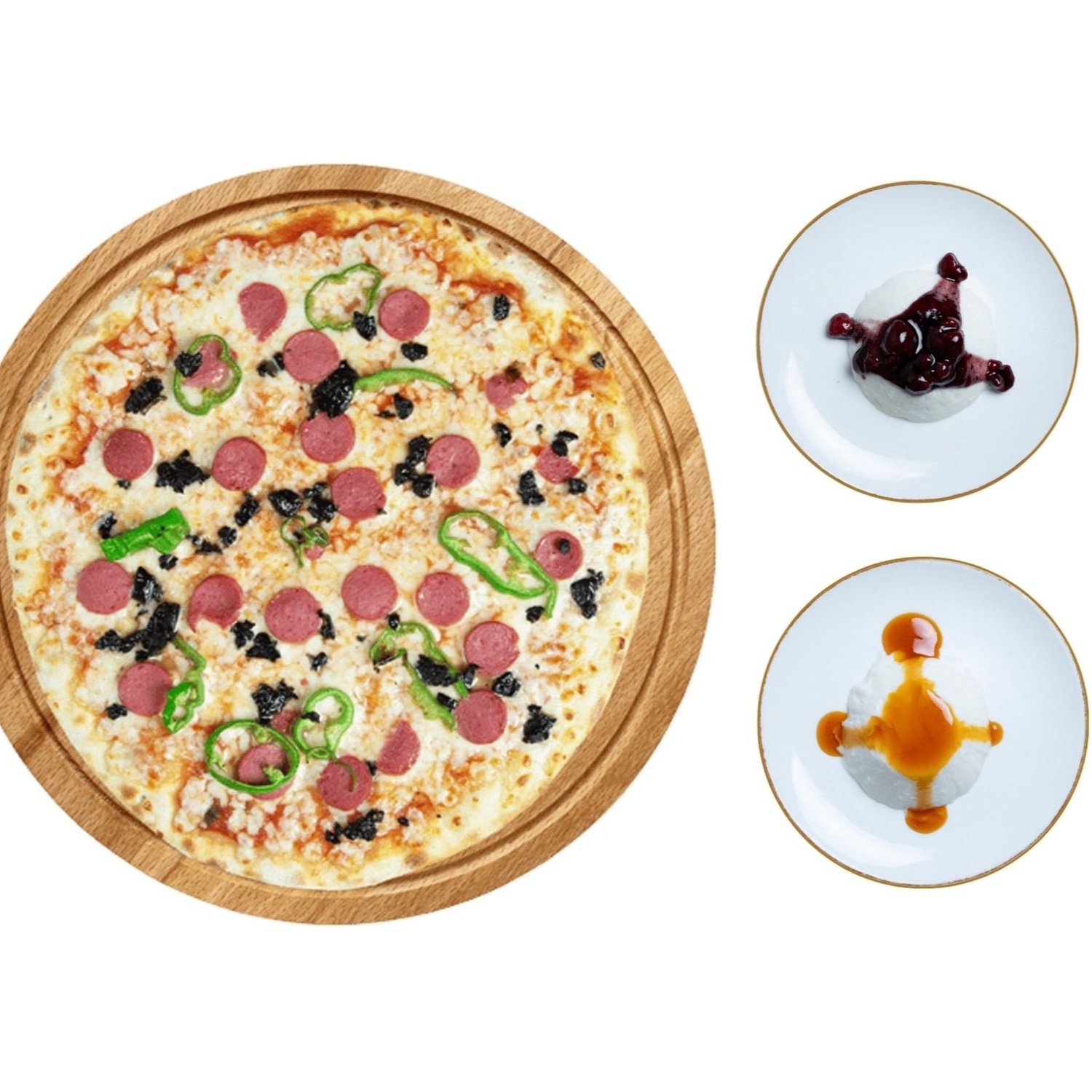 Sosisli Pizza (Orta)