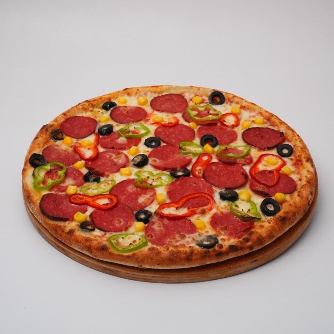 Bol Sucuklu Pizza (Büyük)