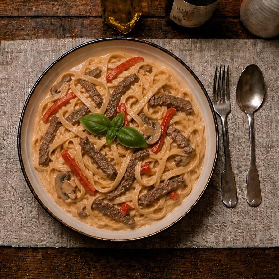 Dana Antrikotlu Fettuccine
