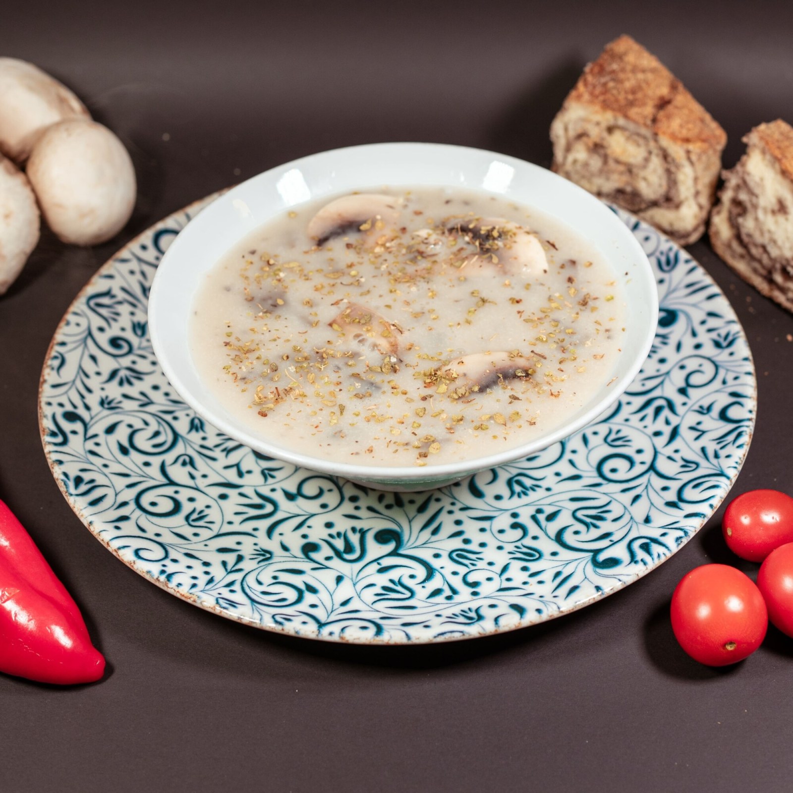 Kremalı Mantar Çorbası