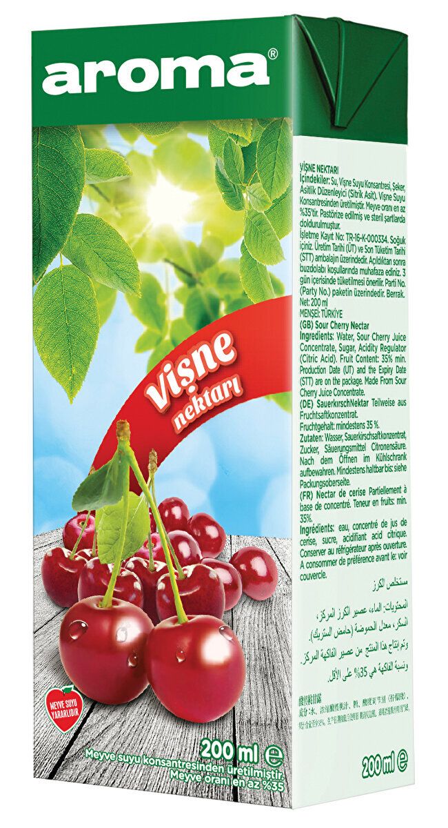 Aroma Vişne Meyve Suyu
