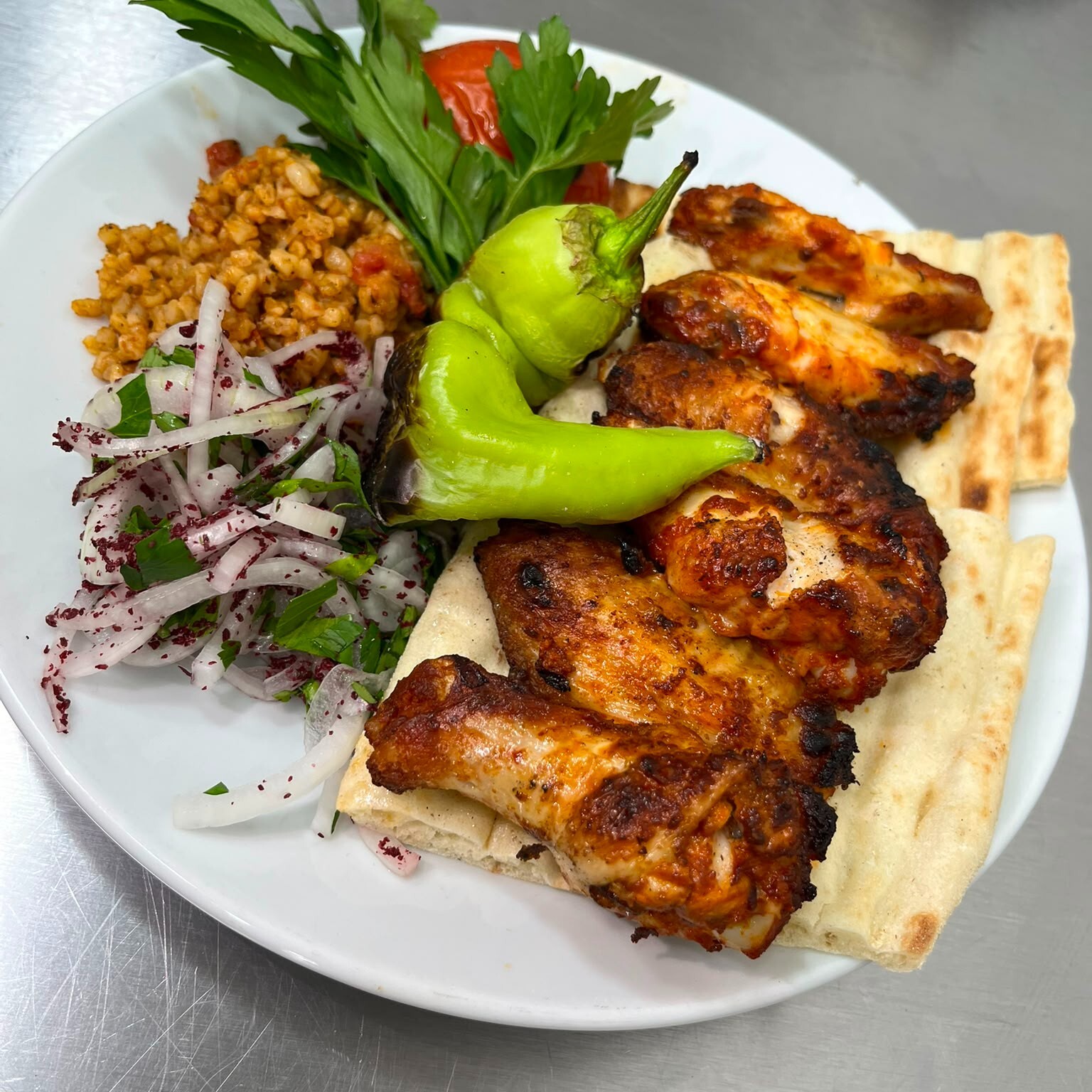 Tek Tavuk Kanat+Kadayıf+Ayran