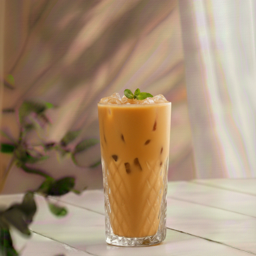 Iced Toffienut Latte