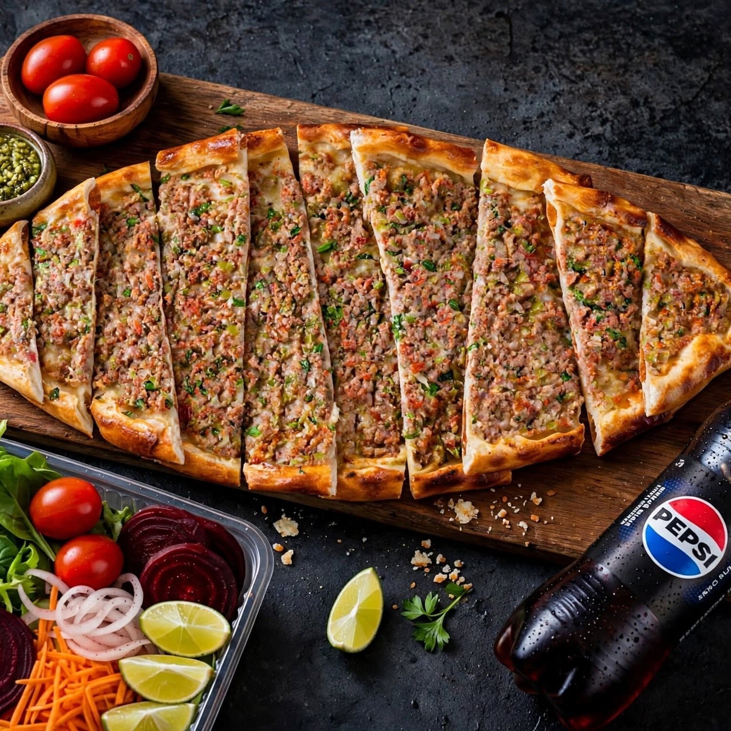 Kıymalı Pide (Menü)