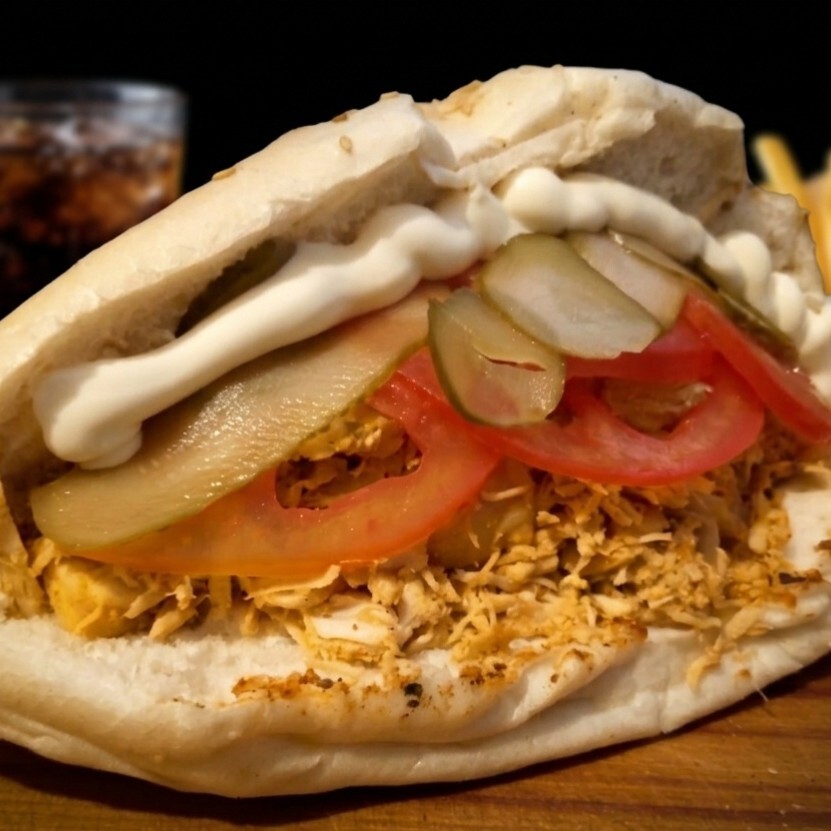Tavuk Tantuni Sandviç