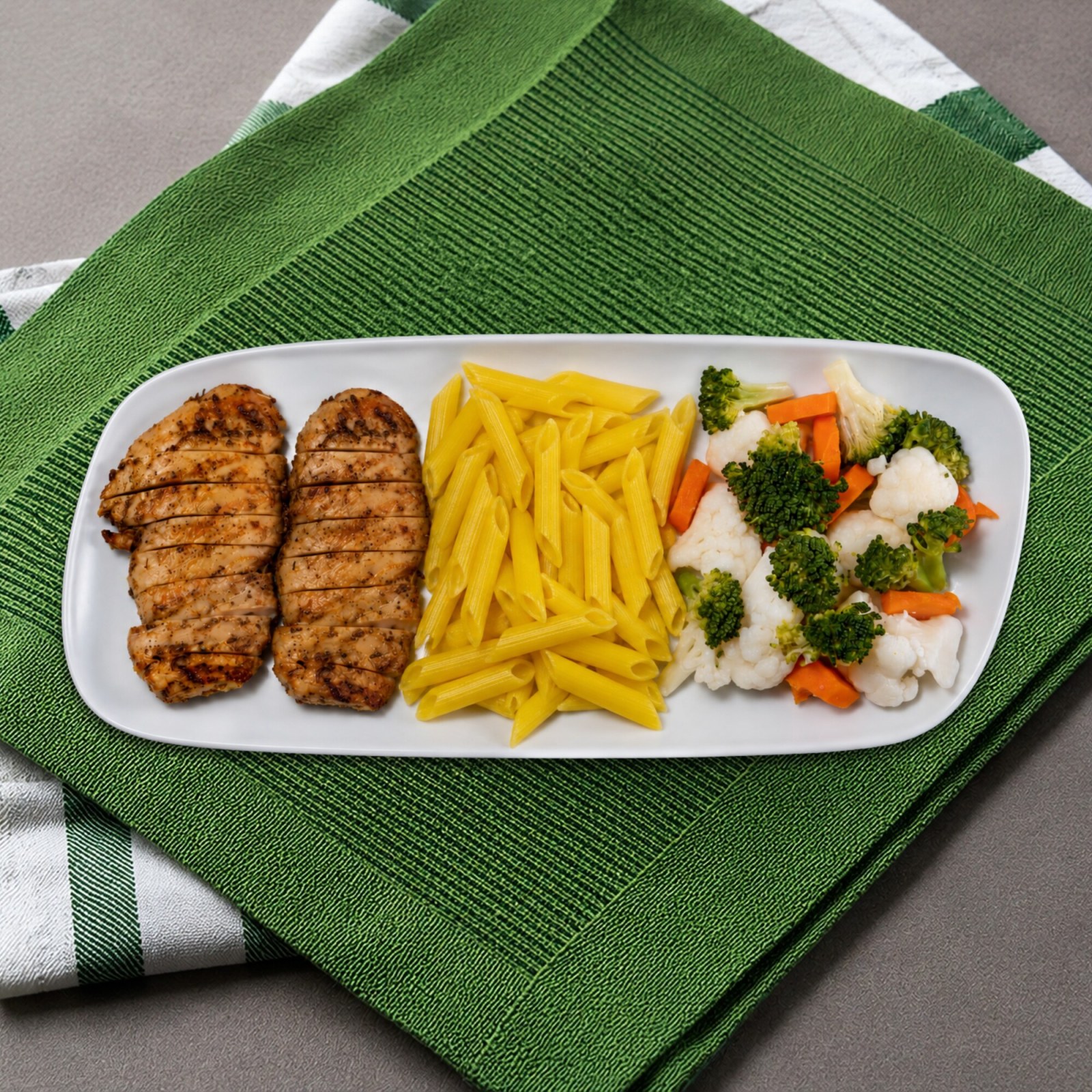 Fit Penne Pirzola Tabağı
