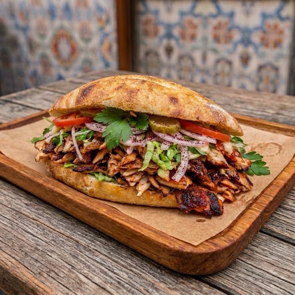 Tavuk Döner Tam Ekmek