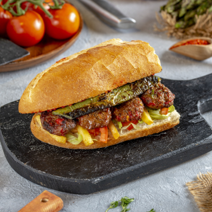 Yarım Ekmek Arası Izgara Köfte