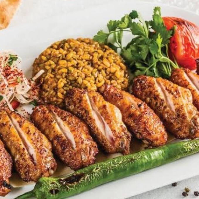 Yaprak Kanat Porsiyon Az Kolesterol için Özel Yaprak Tavuk Kanat Kebapçı Pir Hasan Luxury