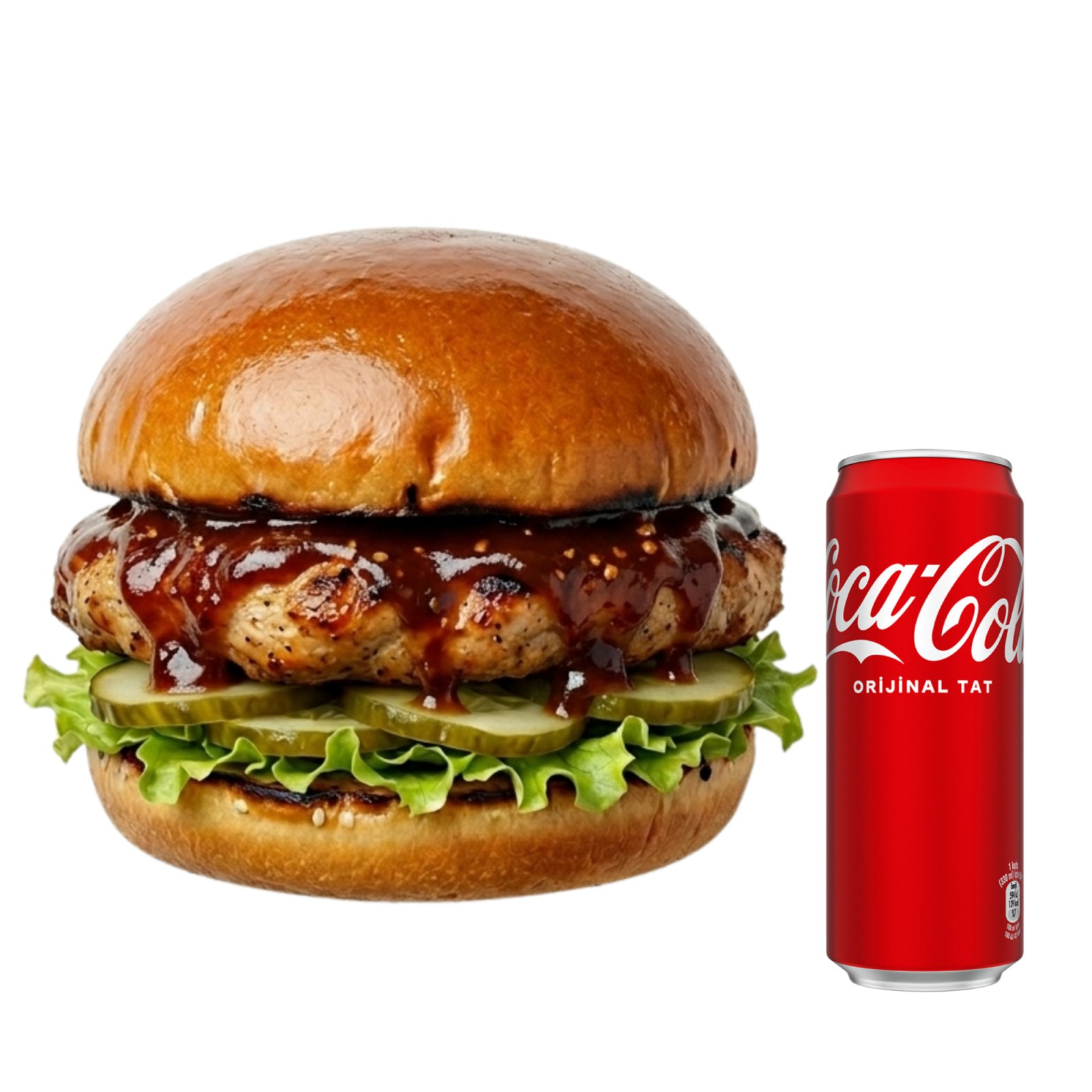Smok BBQ Chicken Burger Menü
