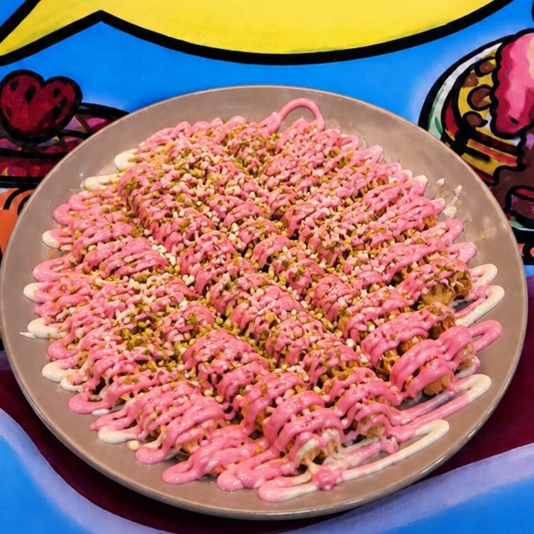 Sf Pink Tabak Waffle