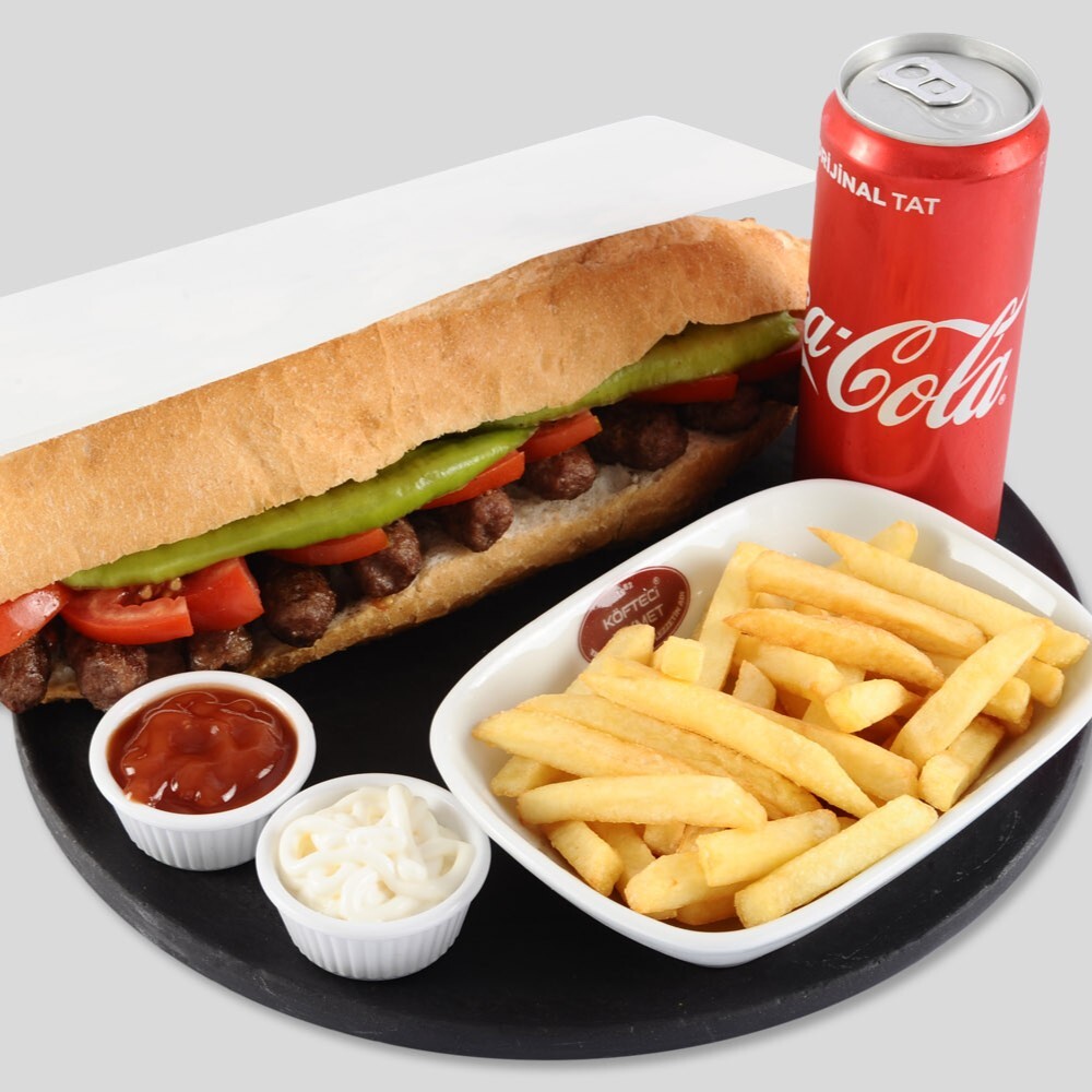 Ekmek Arası Izgara Köfte Menü