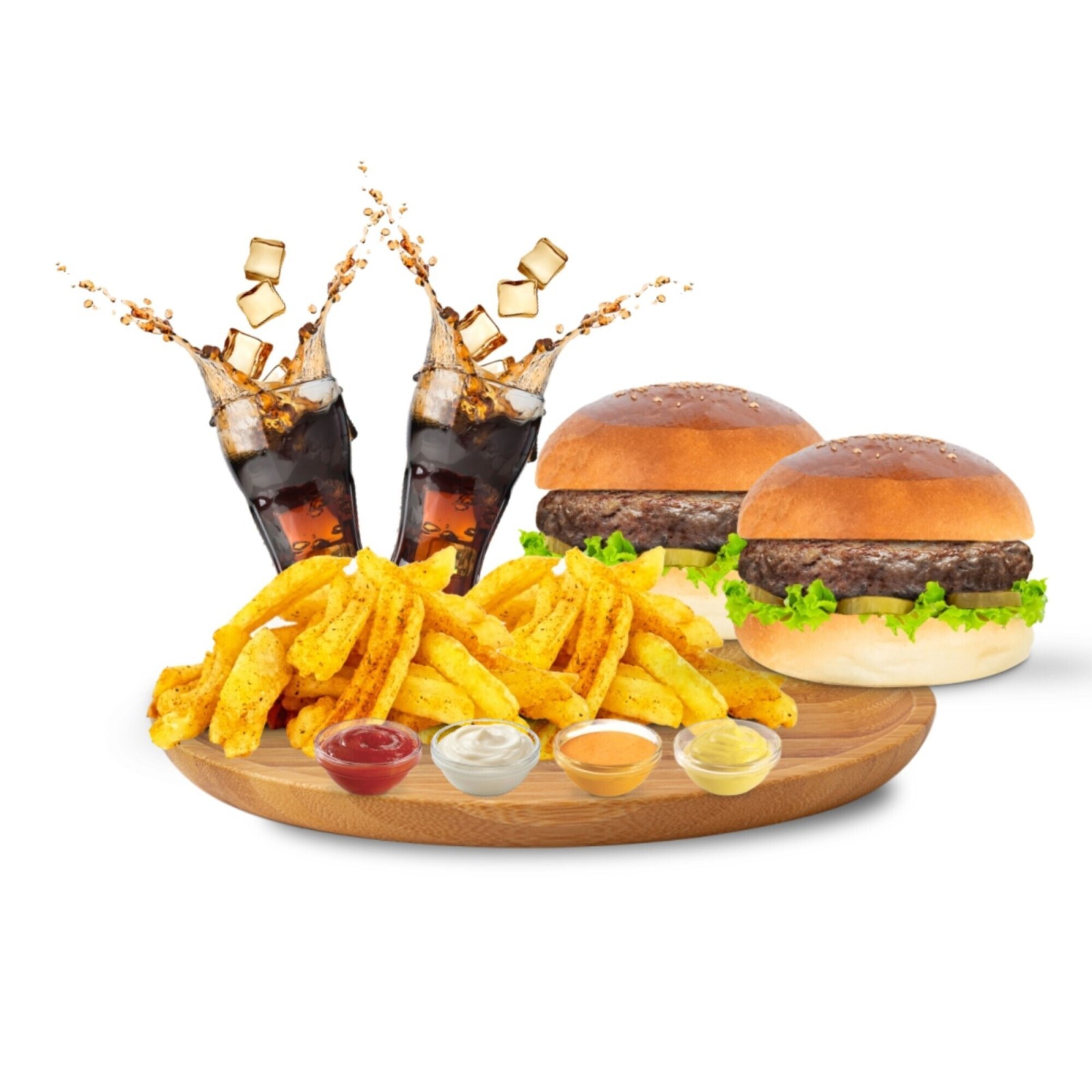 Et Burger Menü (İki Kişilik)