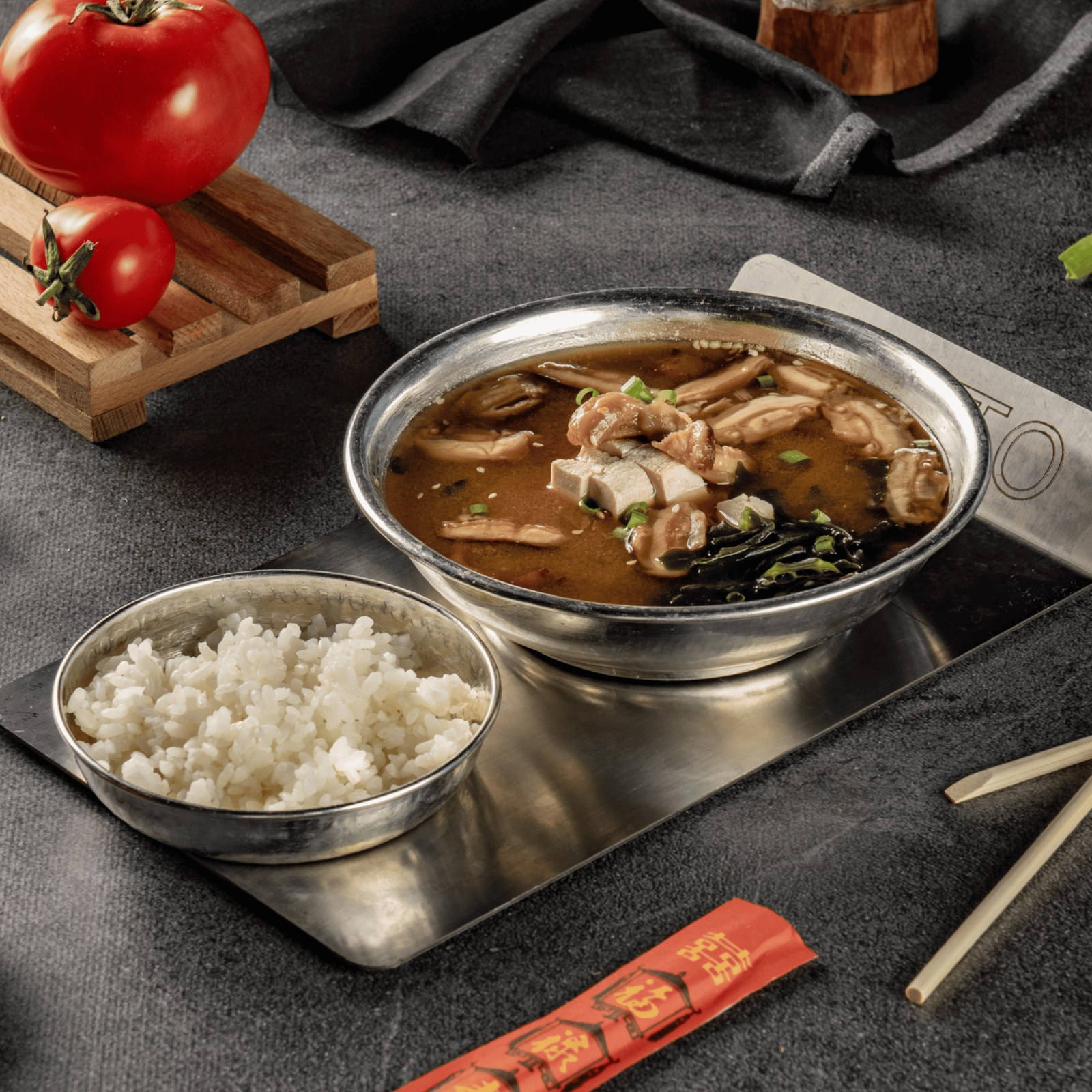 Miso Soup Somon