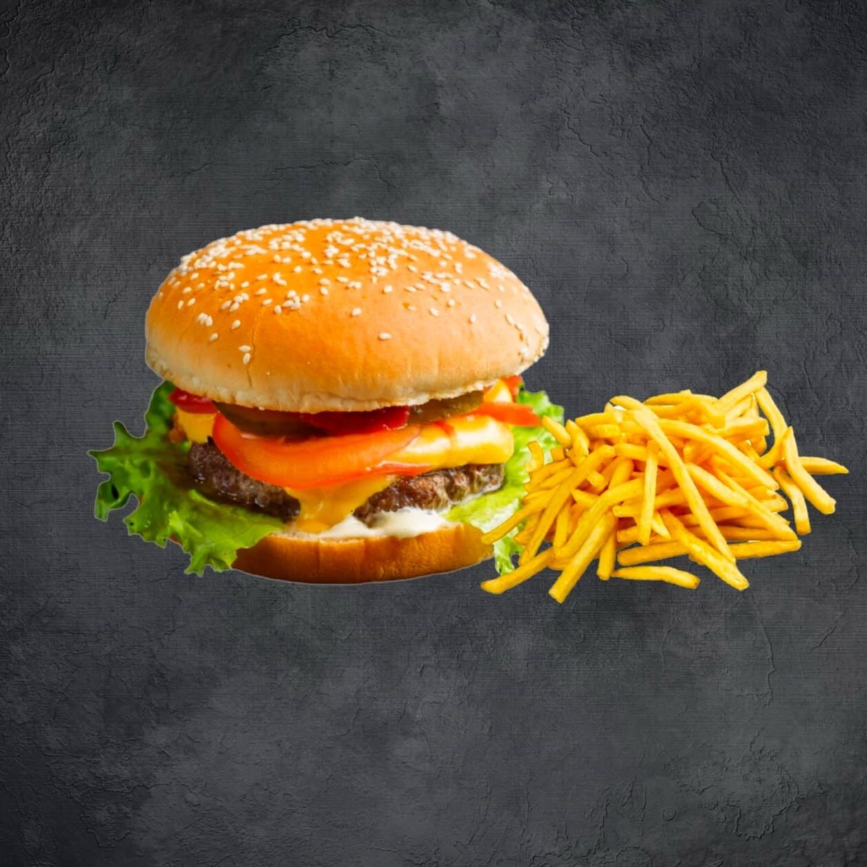 Çıtır Soğanlı Hamburger