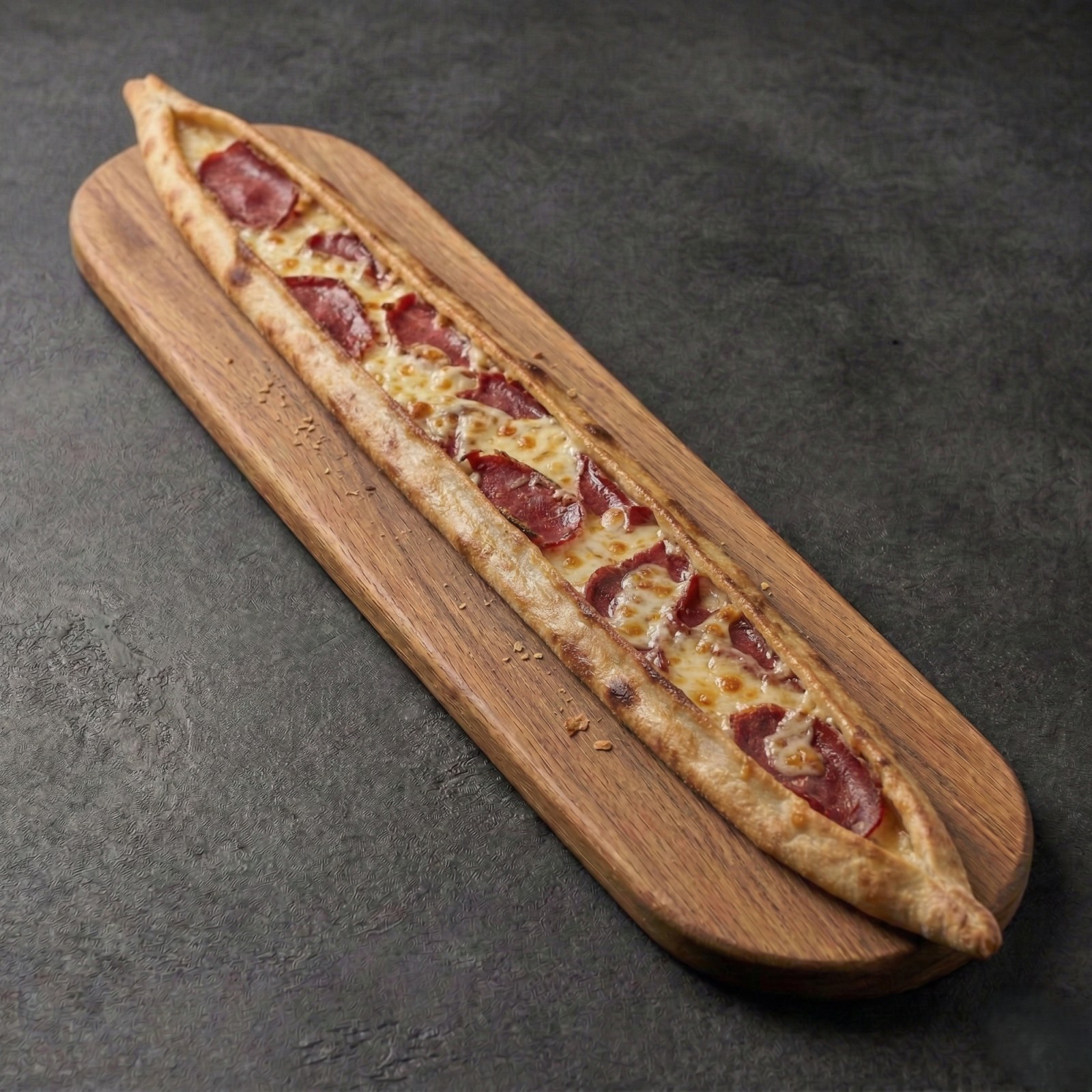 Kaşar Pastırma Açık Pide