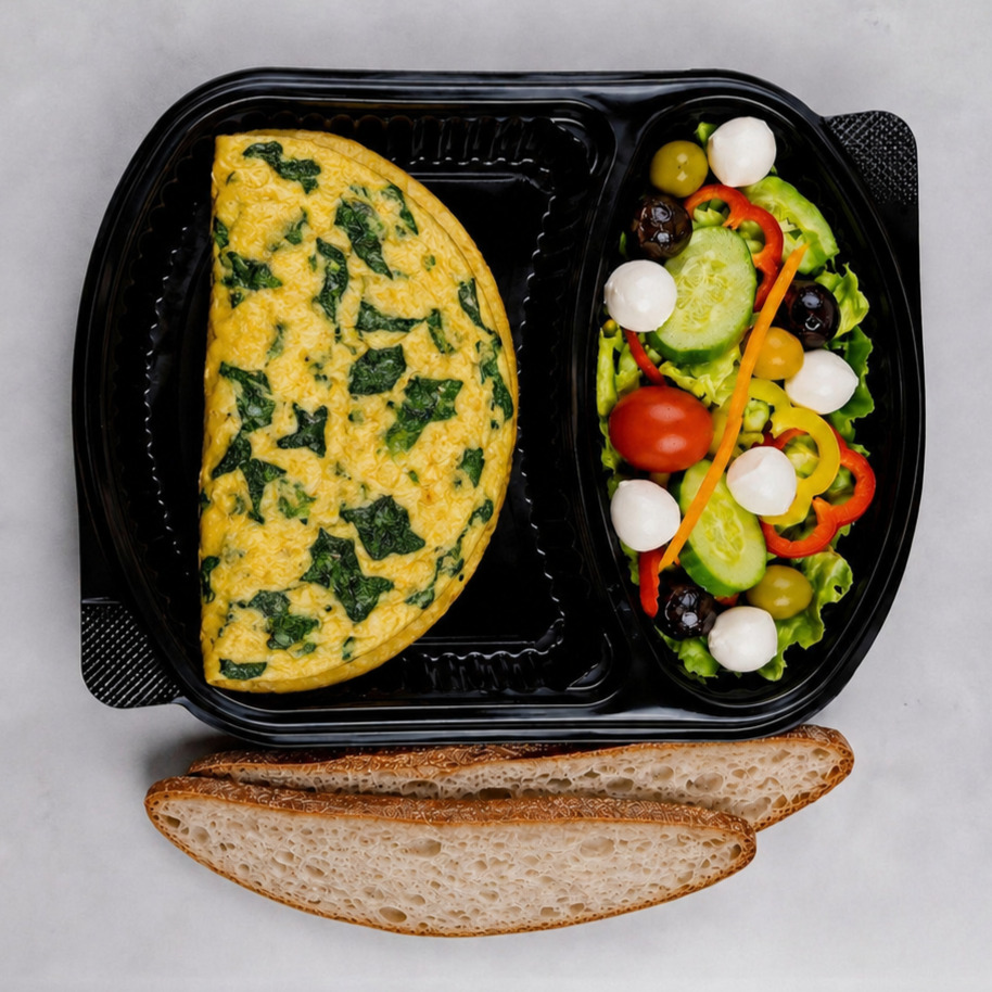 Ispanaklı Omlet Kahvaltı