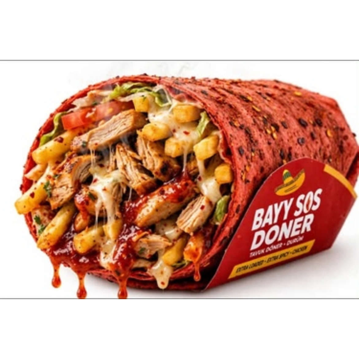 Bayy Sos Burrito Döner