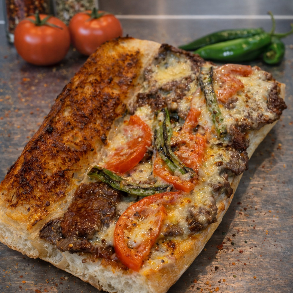 Kaşarlı Yarım Ekmek Köfte