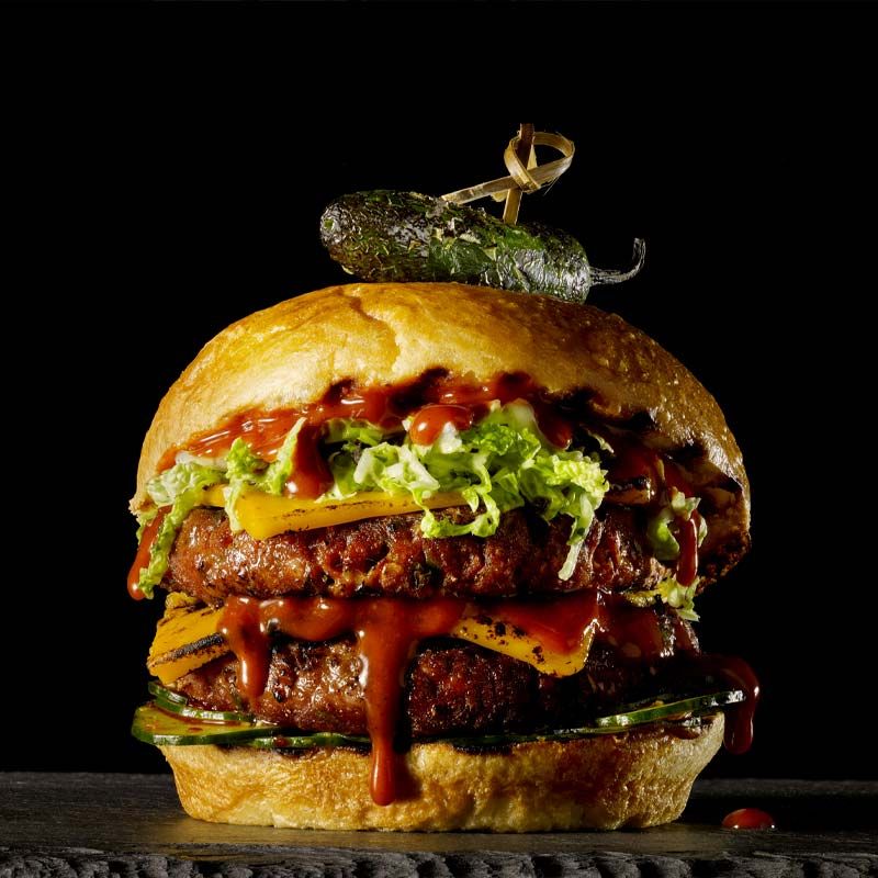 Double Mexican Burger