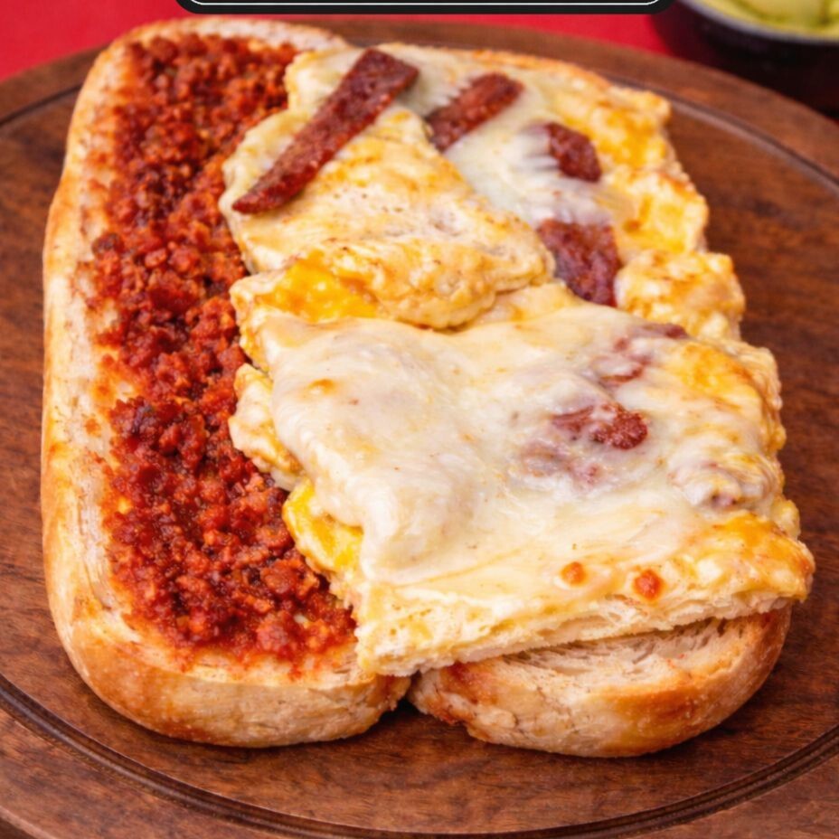 Sucuklu Yumurtalı Tost