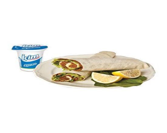 Çiğ Köfte Dürüm + Ayran