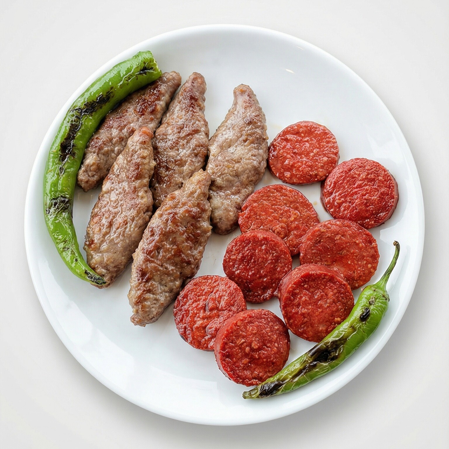 Köfte - Sucuk Izgara