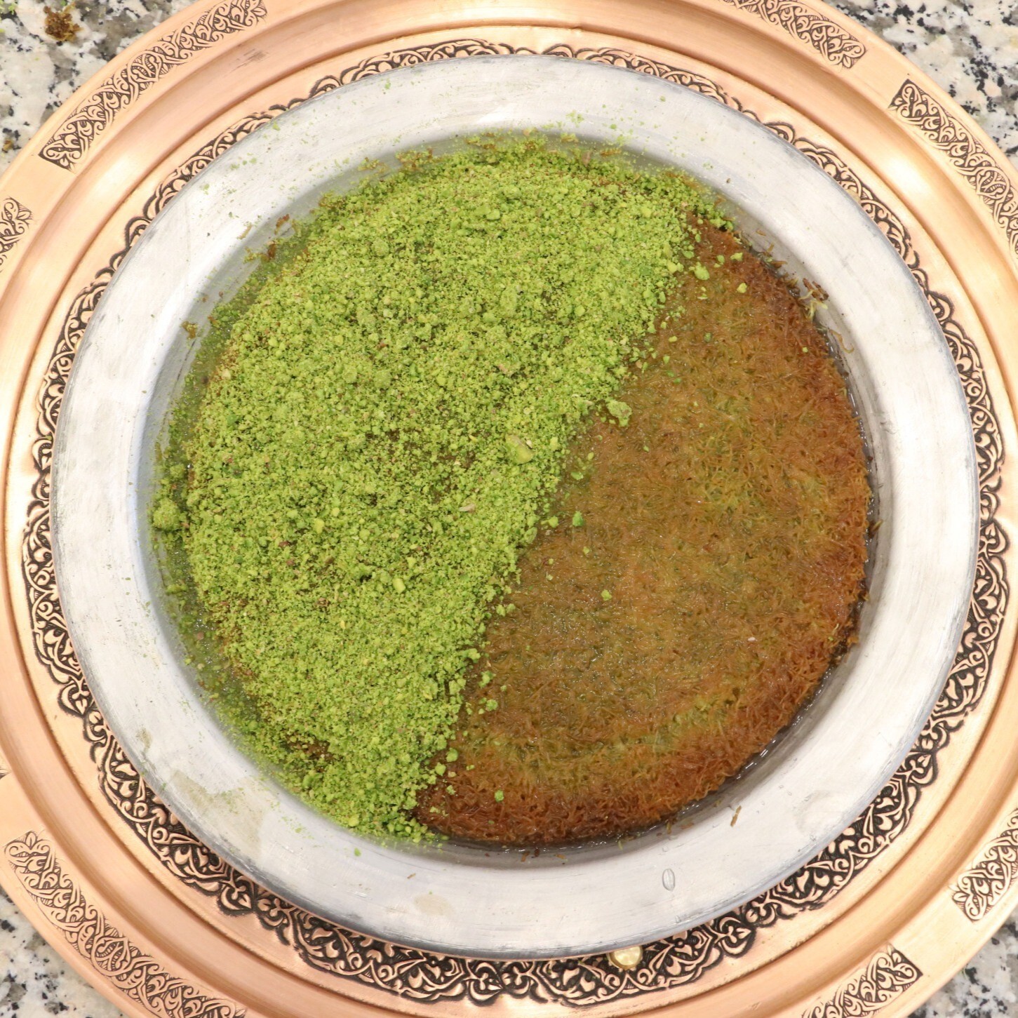 Yarı Fıstık Yarı Peynirli Künefe (Küçük)
