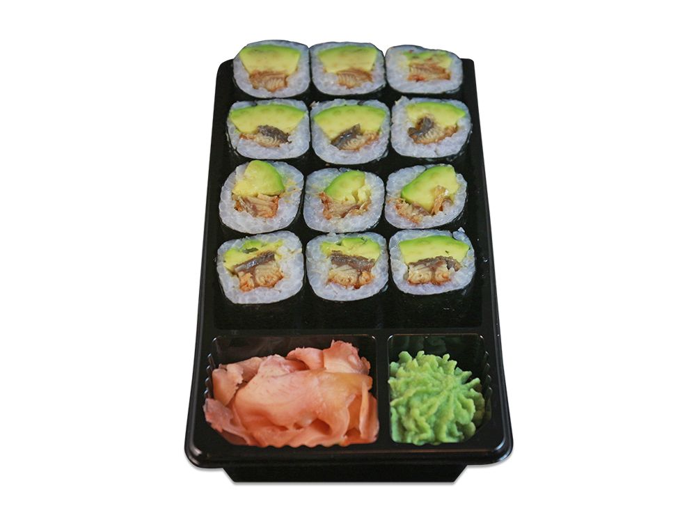 Avocado Unagi Maki (12 pcs.)