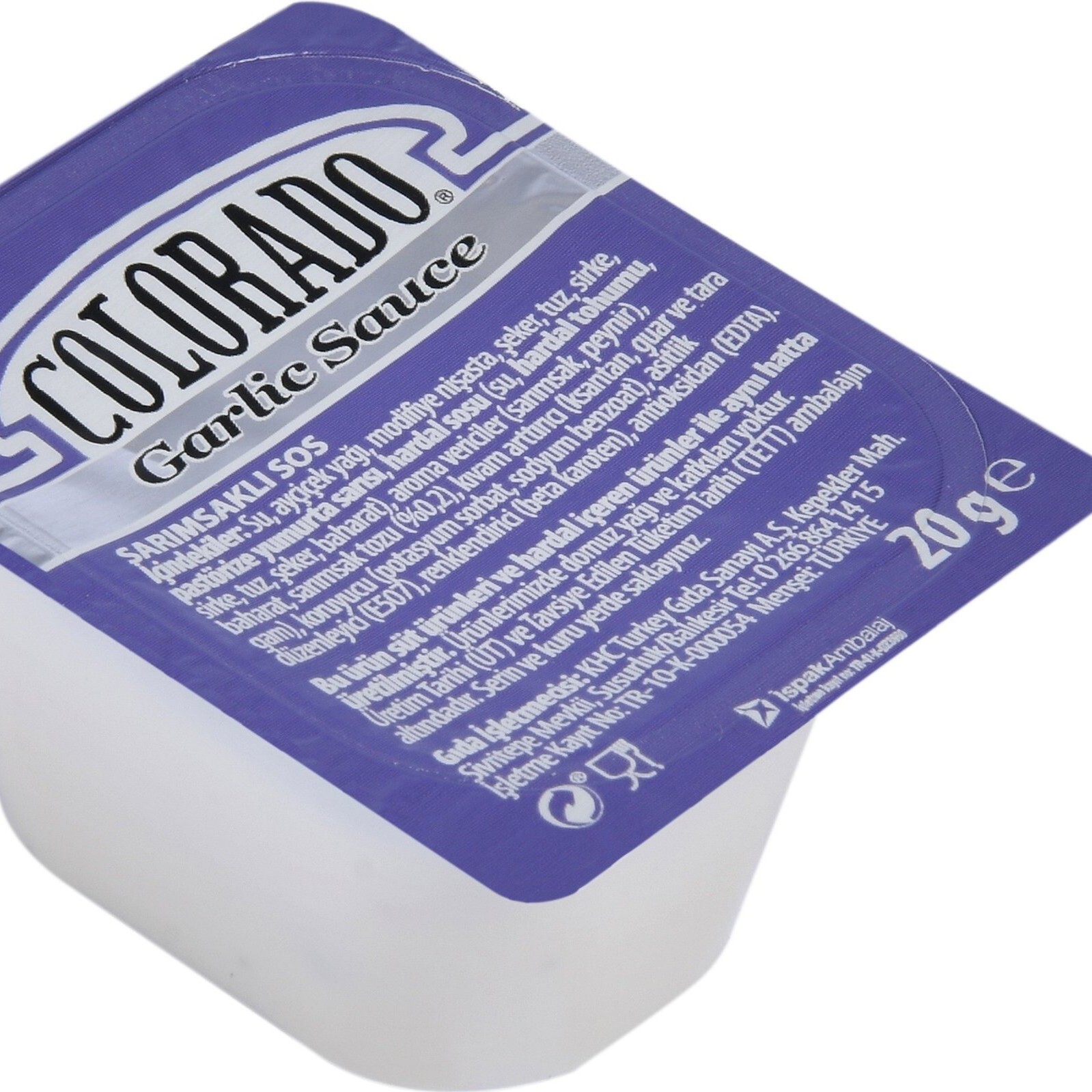 Küvet Garlic Sos